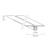 Трековое освещение Lightstar 506317 Linea