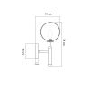 Настенные светильники LH Mirror Home BD-3069775 Орибо