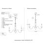 Люстры Crystal Lux ARABESQUE SP8 CHROME Arabesque