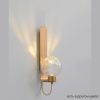 Настенные светильники Crystal Lux BELLA AP1 BRASS BELLA