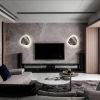 Настенные светильники Crystal Lux BILBAO AP10W LED D300 WHITE BILBAO