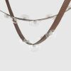 Подвесные светильники Crystal Lux BOSQUE SP7 L3000 BROWN/TRANSPARENT BOSQUE