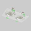 Точечные светильники Crystal Lux CLT 002C2 WH V2 CLT 002