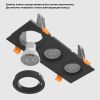 Точечные светильники Crystal Lux CLT 002C3 BL V2 CLT 002