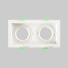 Точечные светильники Crystal Lux CLT 068C2 WH CLT 068