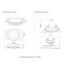 Точечные светильники Crystal Lux CLT 078C1 BL CLT 078C1