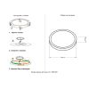 Подвесные светильники Crystal Lux CLT 526C400 BL CLT 526