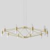 Люстры Crystal Lux DOROTEA SP10 GOLD Dorotea