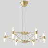 Люстры Crystal Lux DOROTEA SP6 GOLD Dorotea