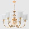 Люстры Crystal Lux ELENA SP6 GOLD Elena