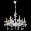 Люстры Crystal Lux MONICA SP8 GOLD Monica