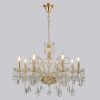 Люстры Crystal Lux MONICA SP8 GOLD Monica