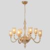 Люстры Crystal Lux SILVESTRO SP8 AMBER silvestro