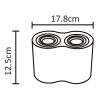 Точечные светильники Arte Lamp A5644PL-2SI A5644