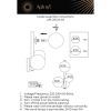Настенные светильники Aployt APL.334.01.03 Feliche