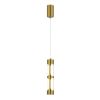 SL6237.303.01 Светильник подвесной ST-Luce латунь/белый LED 1*6W 4000K DALLAMOS