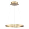 SL6238.323.01 Светильник подвесной ST-Luce латунь/латунь LED 1*25W 4000K PARILLA