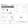 Точечные светильники Arte Lamp A5930PL-3WH Technika