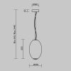 Подвесные светильники Maytoni MOD397PL-L19CH3K Bruma