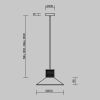 Подвесные светильники Freya FR5483PL-01B3 Mixture