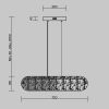 Подвесные светильники Freya FR6182PL-L18BS Eclat