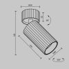 Точечные светильники Maytoni C108CL-01-GU10-B Calipso