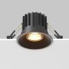 Точечные светильники Maytoni DL058-12W2.7K-B Round