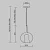 Подвесные светильники Maytoni MOD271PL-01W2 Duality