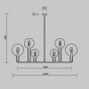 Люстры Maytoni MOD333PL-06BS1 Status