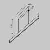 Подвесные светильники Maytoni P109PL-36W2.7-6K-B Ephoria