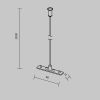 Трековое освещение Maytoni TRAM034SW-2S Accessories for tracks Exility