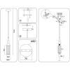 Подвесные светильники Ambrella LH55251 LH