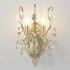 Настенные светильники Crystal Lux ESMIRALDA AP2 GOLD ESMIRALDA