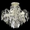 Потолочные светильники Crystal Lux ESMIRALDA PL4 SILVER ESMIRALDA