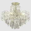 Потолочные светильники Crystal Lux ESMIRALDA PL4 SILVER ESMIRALDA