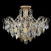 Потолочные светильники Crystal Lux ESMIRALDA PL6 GOLD ESMIRALDA