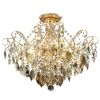 Потолочные светильники Crystal Lux ESMIRALDA PL6 GOLD ESMIRALDA