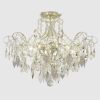 Потолочные светильники Crystal Lux ESMIRALDA PL6 SILVER ESMIRALDA