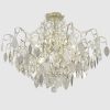 Потолочные светильники Crystal Lux ESMIRALDA PL9 SILVER ESMIRALDA