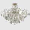 Потолочные светильники Crystal Lux ESMIRALDA PL9 SILVER ESMIRALDA