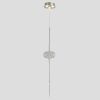 Подвесные светильники Crystal Lux GLASS SP3W LED CHROME GLASS