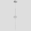 Подвесные светильники Crystal Lux GLASS SP3W LED CHROME GLASS