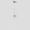Подвесные светильники Crystal Lux GLASS SP3W LED CHROME GLASS