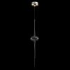 Подвесные светильники Crystal Lux GLASS SP3W LED CHROME GLASS