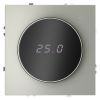 Терморегулятор электронный VOLTUM S70 с индикацией и датчиком, для теплого пола, (сталь)