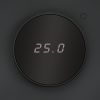 Терморегулятор электронный VOLTUM S70 с индикацией и датчиком, для теплого пола, (графит)