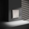 Проходной переключатель встраиваемый VOLTUM S70 двухклавишный 10А, (кашемир)