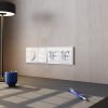Розетка встраиваемая VOLTUM S70 с заземлением и защитными шторками, 16А, с USB, A+С, (белый глянцевы