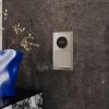 Терморегулятор электронный VOLTUM S70 с индикацией и датчиком, для теплого пола, (шелк)