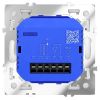 Терморегулятор электронный VOLTUM S70 с индикацией и датчиком, для теплого пола, (белый глянцевый)